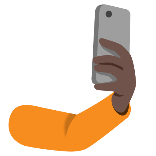 Selfie: Dark Skin Tone