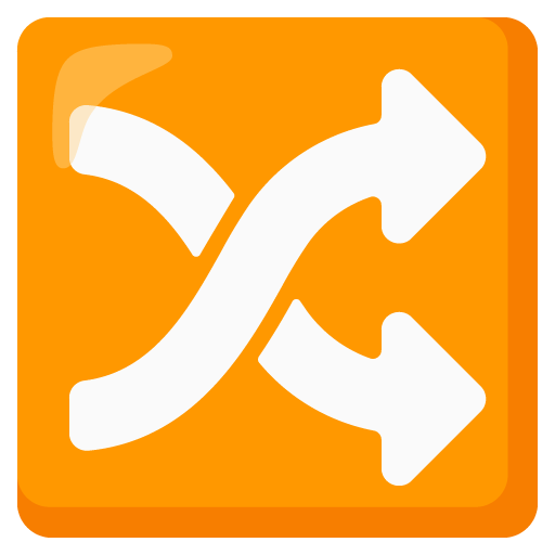 Shuffle Tracks Button