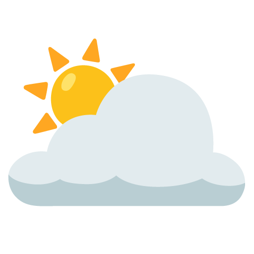 Sun Behind Large Cloud