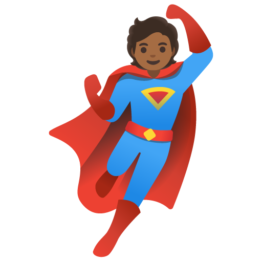 Superhero: Medium-Dark Skin Tone