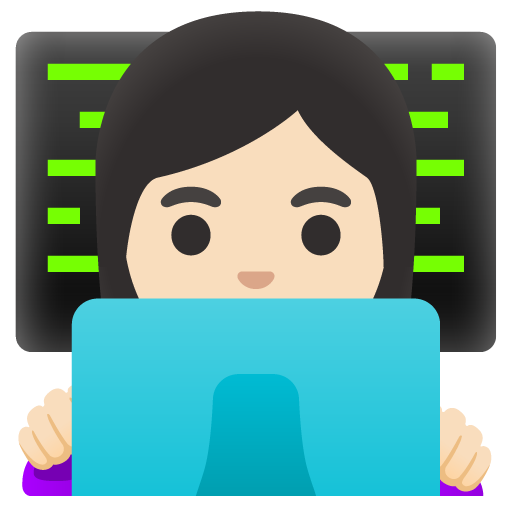 Woman Technologist: Light Skin Tone