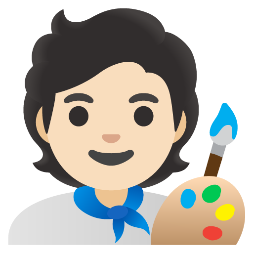 Художник: очень светлый тон кожи для Google 16.0