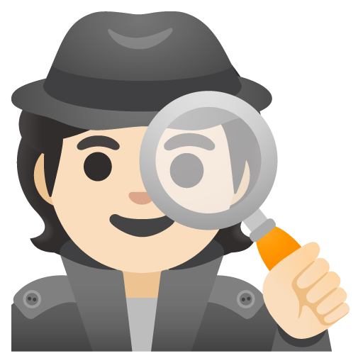 Детектив: очень светлый тон кожи для Google 16.0