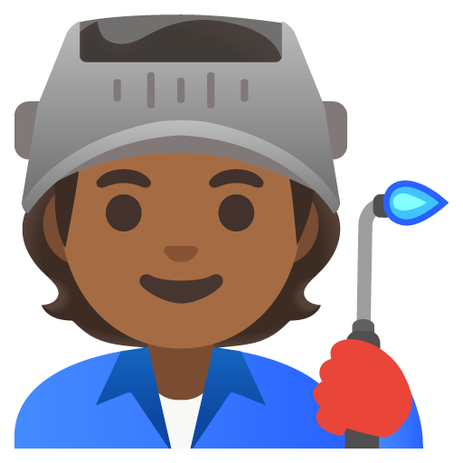 Робочий: темний тон шкіри для Google 16.0