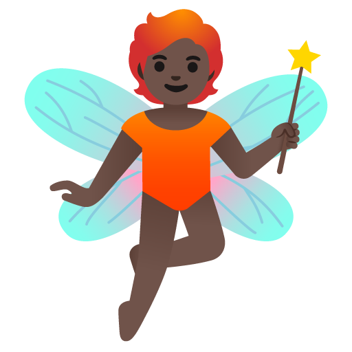 Фея: очень темный тон кожи для Google 16.0