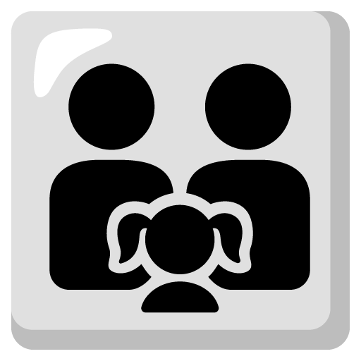 Сім'я: чоловік чоловік дівчинка для Google 16.0