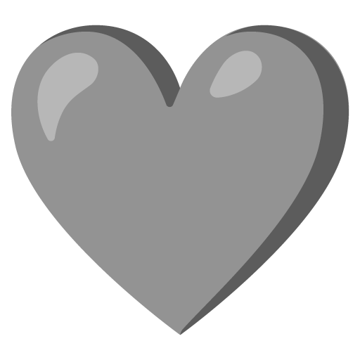Серое Сердце для Google 16.0