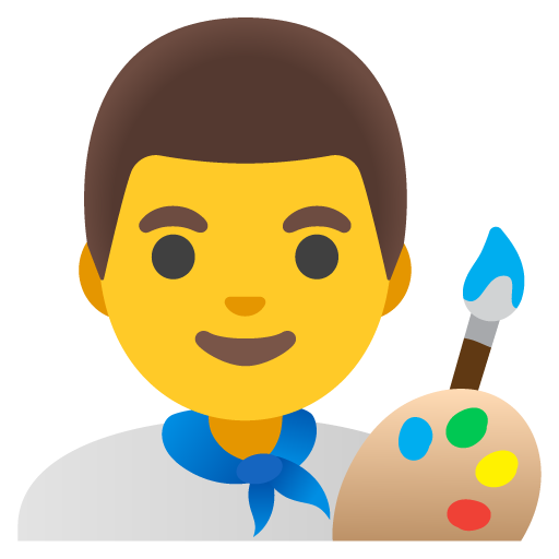 Чоловік-художник для Google 16.0