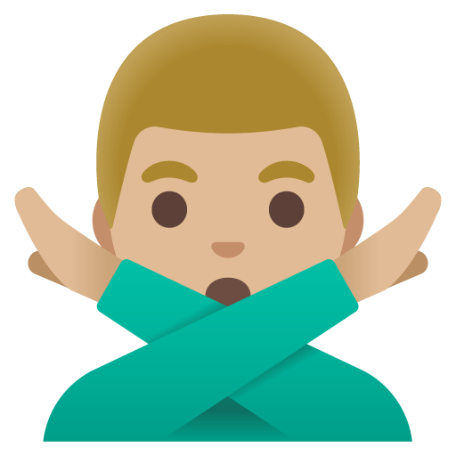 Мужчина против: светлый тон кожи для Google 16.0