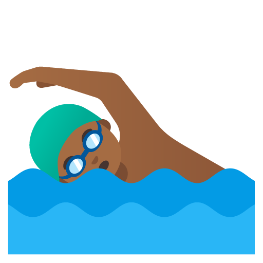 Плавець: темний тон шкіри для Google 16.0