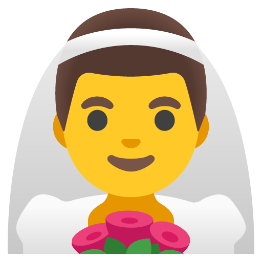 Мужчина в фате для Google 16.0