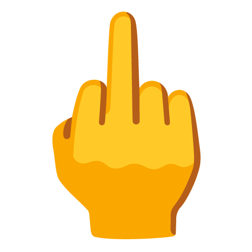 Средний палец для Google 16.0