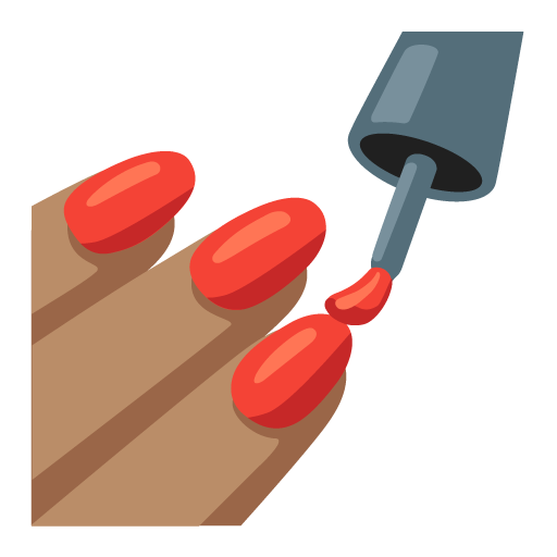 Маникюр: средний тон кожи для Google 16.0