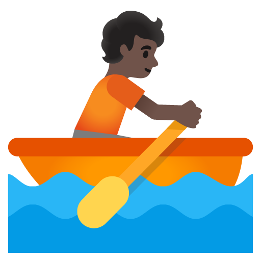 Гребля: очень темный тон кожи для Google 16.0