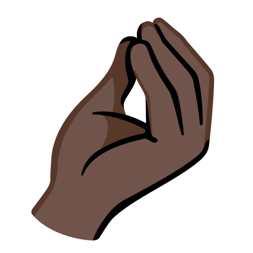 Щіпка: дуже темний тон шкіри для Google 16.0