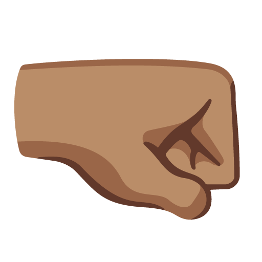 Кулак вправо: середній тон шкіри для Google 16.0