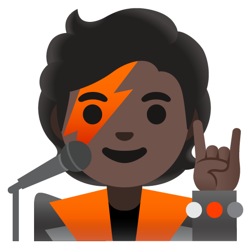 Співак: дуже темний тон шкіри для Google 16.0