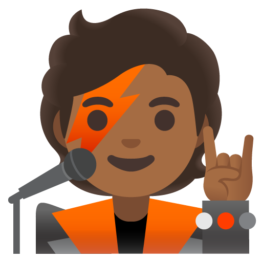 Співак: темний тон шкіри для Google 16.0