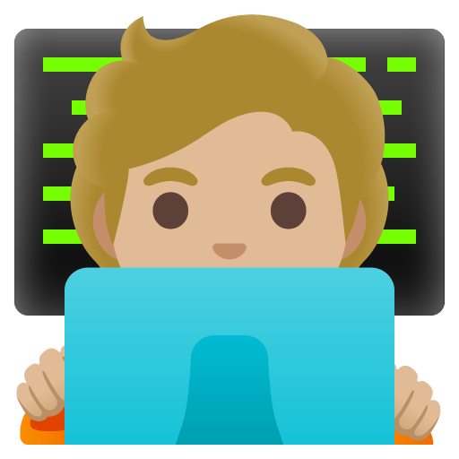 Інженер: світлий тон шкіри для Google 16.0