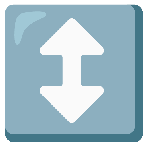 Стрілка вгору-вниз для Google 16.0