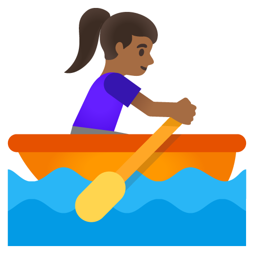 Гребчиха: темный тон кожи для Google 16.0