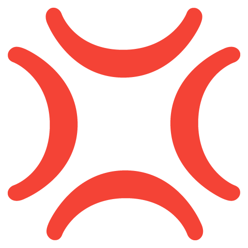 Símbolo De Raiva para Google 17.0