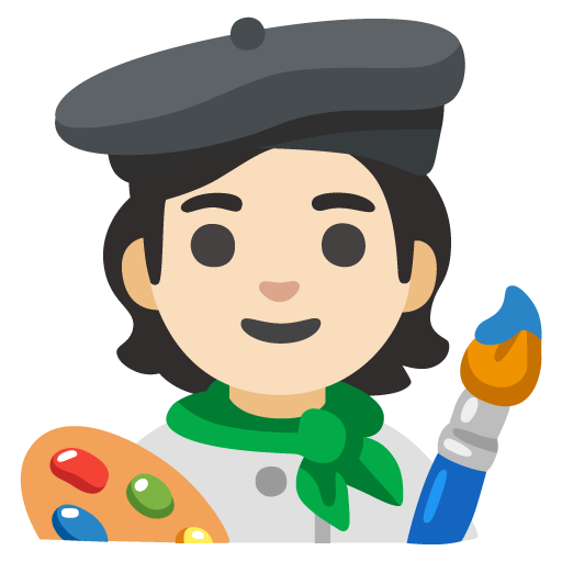 Художник: очень светлый тон кожи для Google 17.0