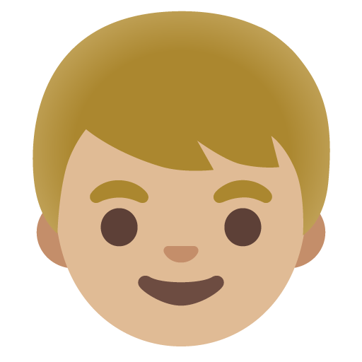 Menino: Pele Morena Clara para Google 17.0