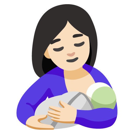 Кормление грудью: очень светлый тон кожи для Google 17.0