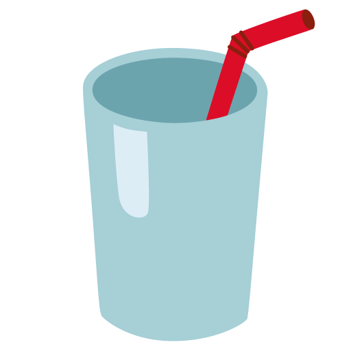 Cup with Straw for Google 17.0