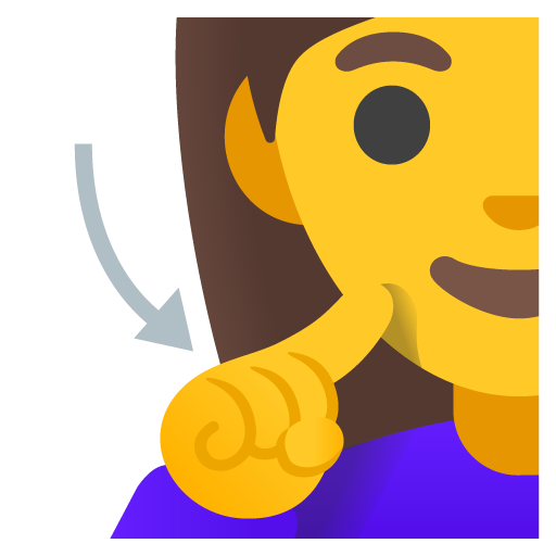 Gehörlose Frau für Google 17.0