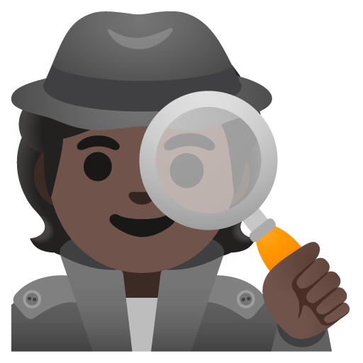 Detective: Dark Skinned Tone para Google 17.0