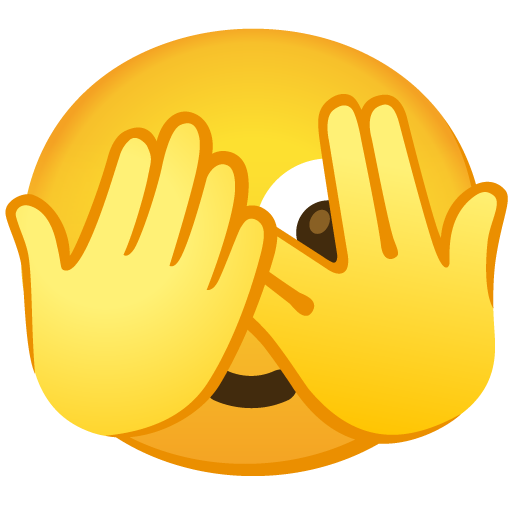 Face with Peeking Eye for Google 17.0