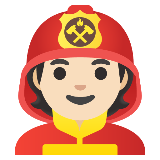 Bombeiro: Pele Clara para Google 17.0