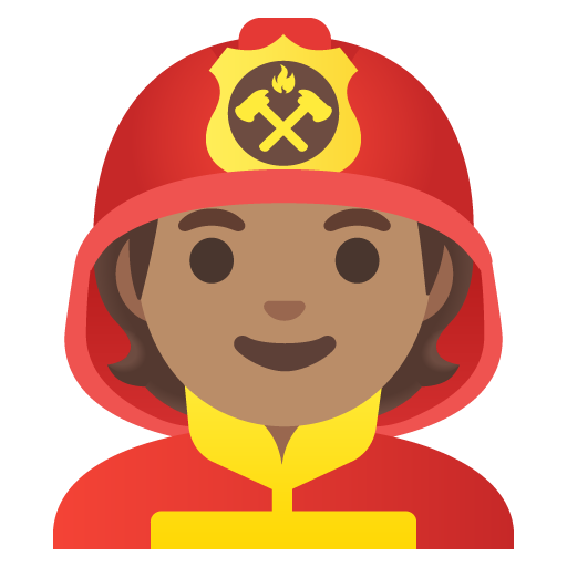 Bombeiro: Pele Morena para Google 17.0