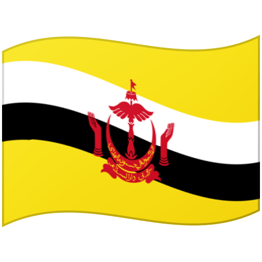 Flagge: Brunei Darussalam für Google 17.0
