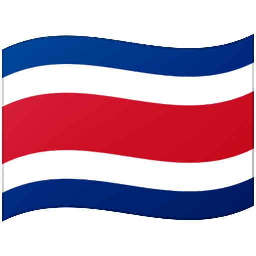 Vlag: Costa Rica voor Google 17.0