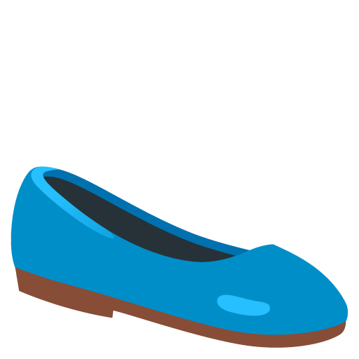 Sepatu flat untuk Google 17.0