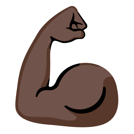 Біцепс: найтемніший тон шкіри для Google 17.0