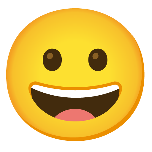 Grinning Face for Google 17.0