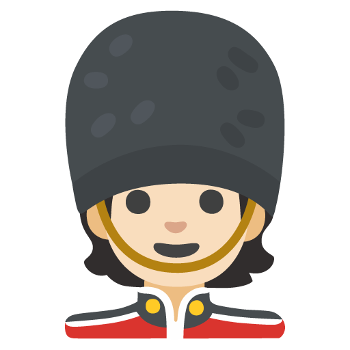 Гвардієць: дуже світлий тон шкіри для Google 17.0