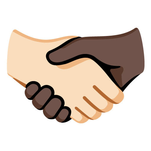 Aperto De Mãos: Pele Clara, Pele Escura para Google 17.0