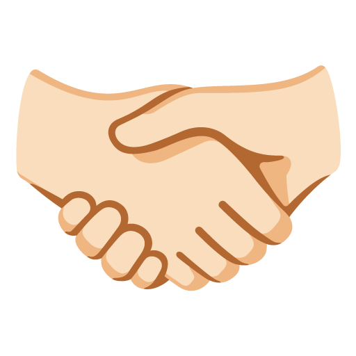 Aperto De Mãos: Pele Clara para Google 17.0