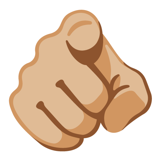 Вказівний палець на себе: світлий тон шкіри для Google 17.0