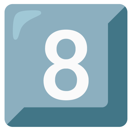 Mũ phím: 8 cho Google 17.0