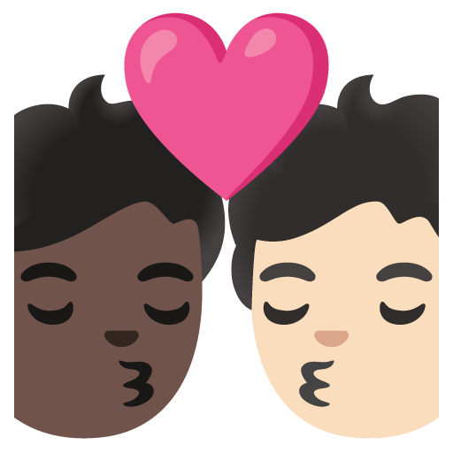 Beijo: Pessoa, Pessoa, Pele Escura, Pele Clara para Google 17.0