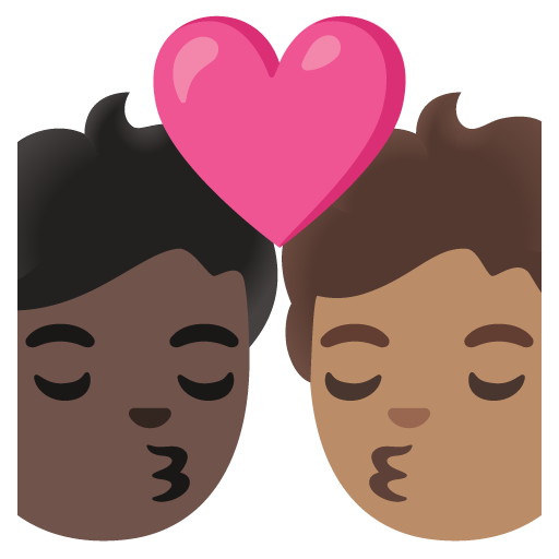 Beijo: Pessoa, Pessoa, Pele Escura, Pele Morena para Google 17.0