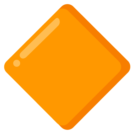 Великий помаранчевий ромб для Google 17.0