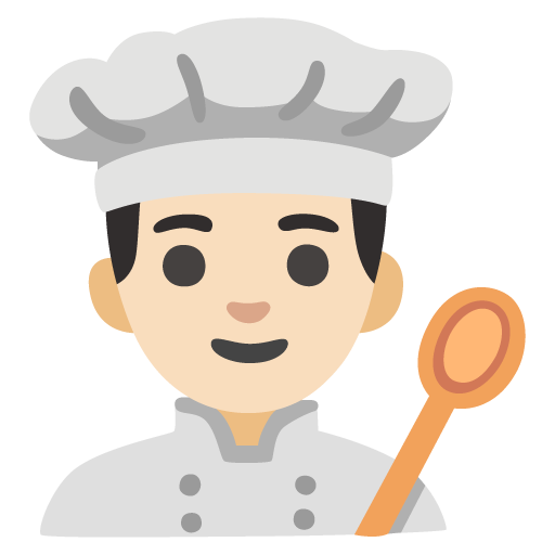 Cozinheiro: Pele Clara para Google 17.0