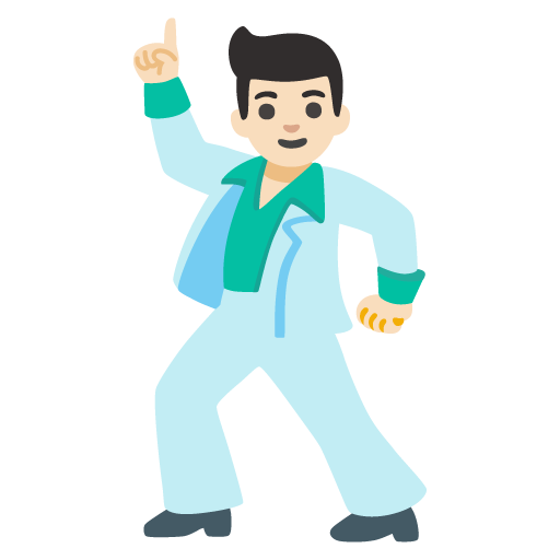 Homem Dançando: Pele Clara para Google 17.0